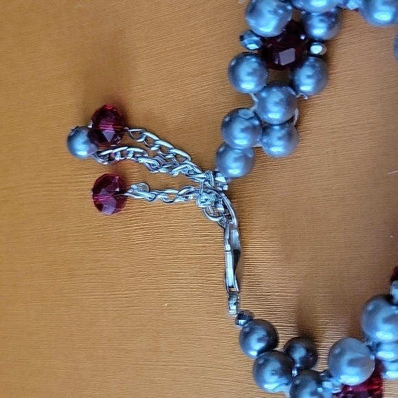 Flower design pearls beads bracelet - Picture 5 of 14